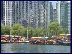 View of the Harbourfront the tour boat 051